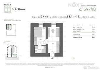 Prodej byt 2+kk, 23㎡ - 2