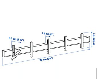 Věšák IKEA PS 2026 - 2