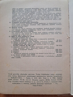 Nová pravidla silničního provozu - 1952 - 2