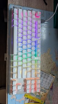 Klávesnice Corsair K60 PRO TKL Bílá - 2