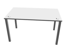 Pracovní stůl-80x 40 cm-bílý - 2