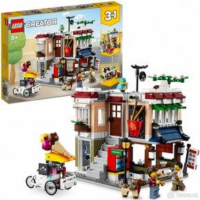 LEGO Creator 31131 Bistro s nudlemi v centru města - 2