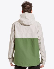 Jarní/podzimní street bunda Meatfly Garen, Sand-Forest Green - 2