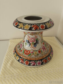 Stará velká těžká porcelánová váza - 2