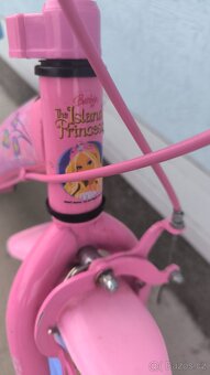 Krásné dětské kolo Barbie 14" 2-6let - 2