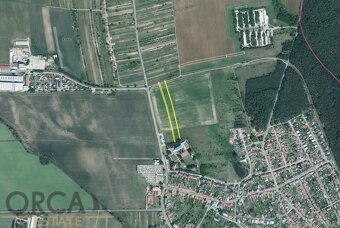 Prodej investičních pozemků 2789 m2 v k.ú. Ratíškovice - 2