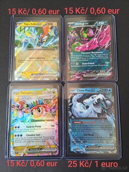 Pokémon karty 1 - 2