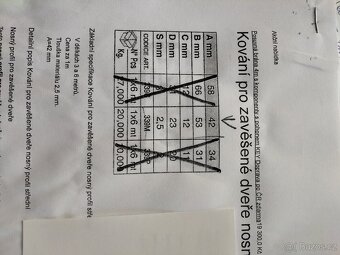 Závěsný profil 42 - 2