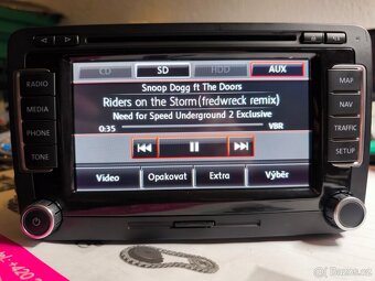 VW RNS510 1T0035680F LED aktualizované - 2