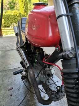Jawa upravena na cros - 2