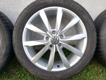 alu VW Golf 7 letní 205/50/17 ,alu VW Dijon 17" 5x112 - 2