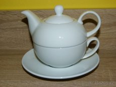 Porcelánová konvička na kávu a čaj - 2