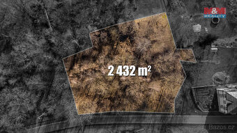 Prodej komerčního pozemku, 2432 m², Černousy - 2