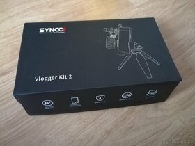 Mikrofon set se stativem a světlem Vlogger Kit 2 - 2