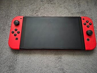 Nintendo Switch Oled Mario Edition + SD karta + C. pouzdro - 2