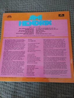 LP JIMI HENDRIX Supraphon 1973 - 2