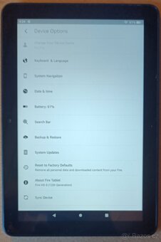 Prodám tablet Amazon fire 8 gen 12 - 2