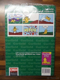 Garfield v nadživotní velikost, komiks, nový - 2
