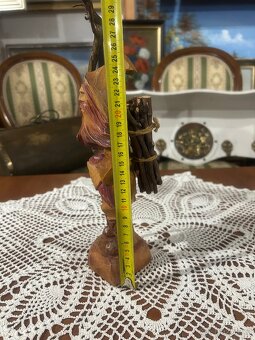 Ručně řezaná dřevěná figurka „Stařec z hor“ – Německo - 2