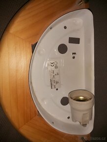 Svítidlo Compolux PUNTO světlé dřevo 1x60W E27 půlkruh - 2