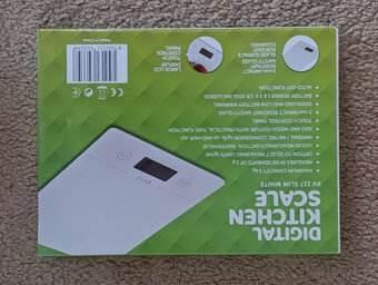 Nová kuchyňská váha ECG - 2