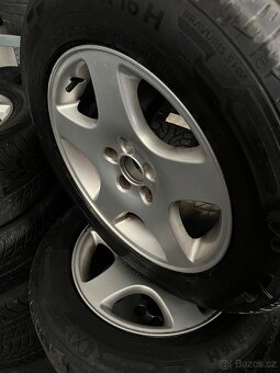 Alu kola 5x112 r16 + letní pneu Barum - 2