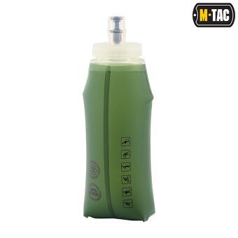 Lahev skládací M-Tac Collapsible Bottle 500 ml - olivová - 2