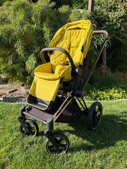 Cybex Priam 2021 Mustard Yellow + Rose Gold podvozek - 2