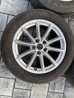 Originál ALU BMW 7,5Jx17 H2, 225/55/17 - 2