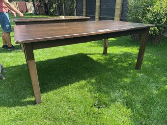 Židle TON, masivní stoly a lavice ze smrkového dřeva - 2