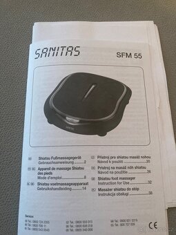 Sanitas SFM 55 – masážní přístroj na nohy - 2