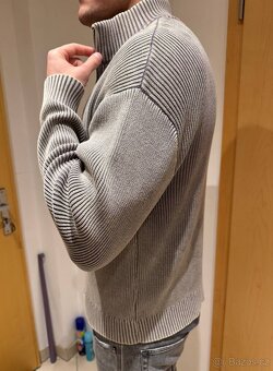 Pull & Bear Úpletový kardigan na zip - 2