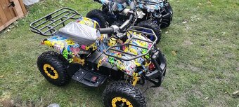 Nová dětská Elektrická čtyřkolka Tori 1200W zelená - 2