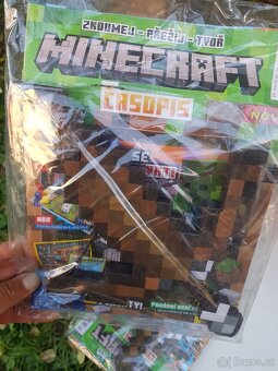 Minecraft časopis s hračkou - 2