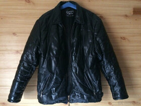 Pánská zimní kožená bunda - 2