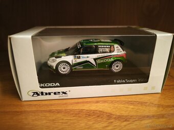 Model Škoda Fabia S2000 Abrex 1:43 - 2