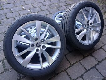 ALU kola,sada,ŠKODA TRIUS,originál,225/45 R17, 5x112,TOP - 2