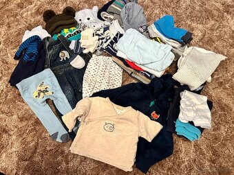 Mix oblečení (140 ks) kluk 0-12 měsíců - 2