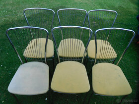 RETRO KOVOVÉ ŽIDLE - 2