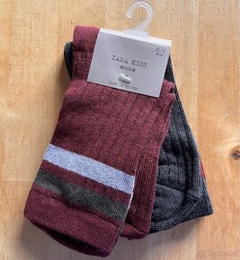Krásný klučičí nový 2pack ponožek Zara - 2