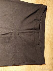 Černé dámské společenské kalhoty, černé, vel. 44 - 2