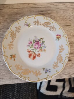 Retro malý porcelánový talíře - 2