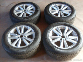 Originální alu kola BMW X5 F15, zimní Pirelli 255/55 r18 - 2