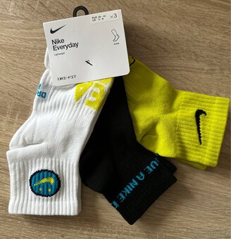 Nový 3 pack ponožek Nike - 2
