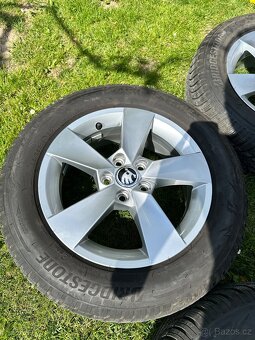 5x100 Alu kola Škoda Fabia 4 IV zimní R15 - 2