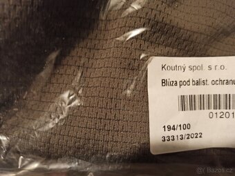 Blůza AČR UBACS pod balistiku 194/108 a 194/100 - 2