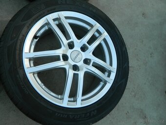 alu kola 5x112+letní pneu r17, - 2