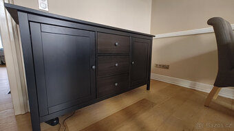 Černá Komoda HEMNES IKEA - 2