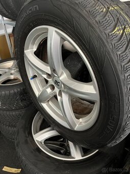 Alu kola 5x108 r17 + zimní pneu Nokian - 2