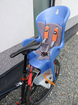 Dětská kolo sedačka na nosič Polisport Bilby (9-22kg) - 2
